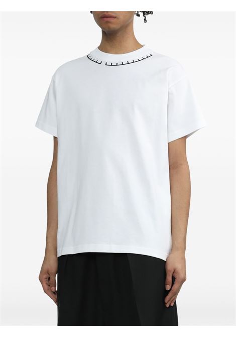 White printed short-sleeve T-shirt - men RANDOM IDENTITIES | RAN03T0011